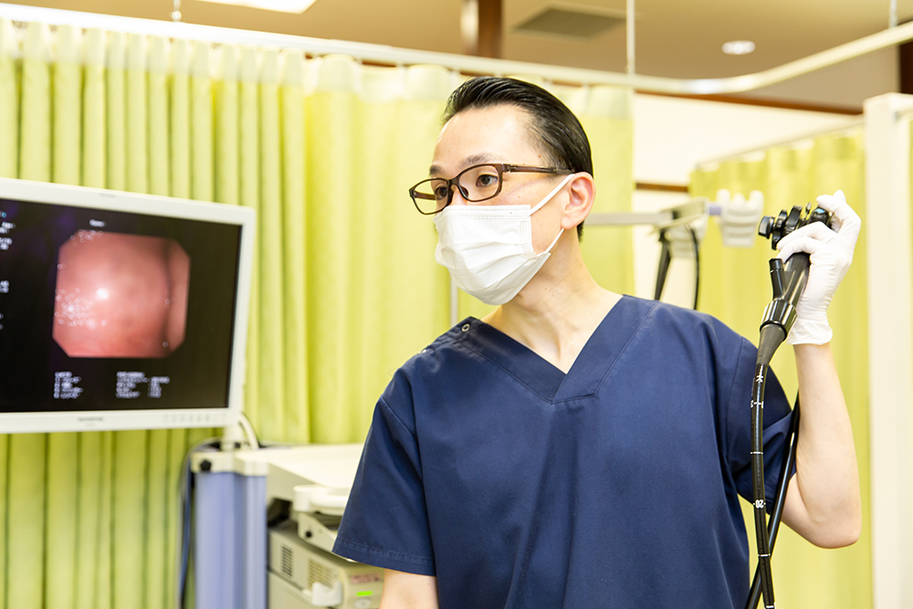 日本消化器内視鏡学会専門医による精密な大腸カメラ検査
